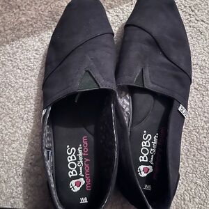 BOBS from Skechers Black Flats